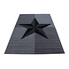 Teppich Modern - Marlon Star Grau Teppich Modern - Marlon Star Grau