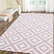 Boho Teppich - Marlon Rosa Boho Teppich - Marlon Rosa