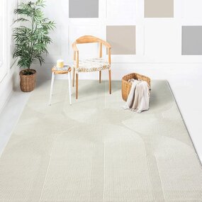 Aurelia Modern Creme Teppich - Aurelia Modern Creme Teppich -