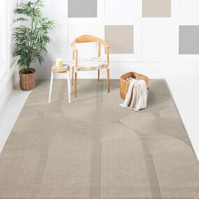 Aurelia Modern Beige Teppich - Aurelia Modern Beige Teppich -