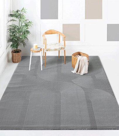 Teppich Aurelia Modern Grau - Teppich Aurelia Modern Grau -