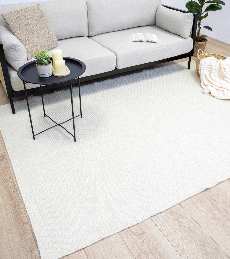 Wollteppich - Serenity Handwoven - Creme Wollteppich - Serenity Handwoven - Creme