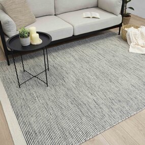 Wollteppich - Serenity Handwoven - Grau