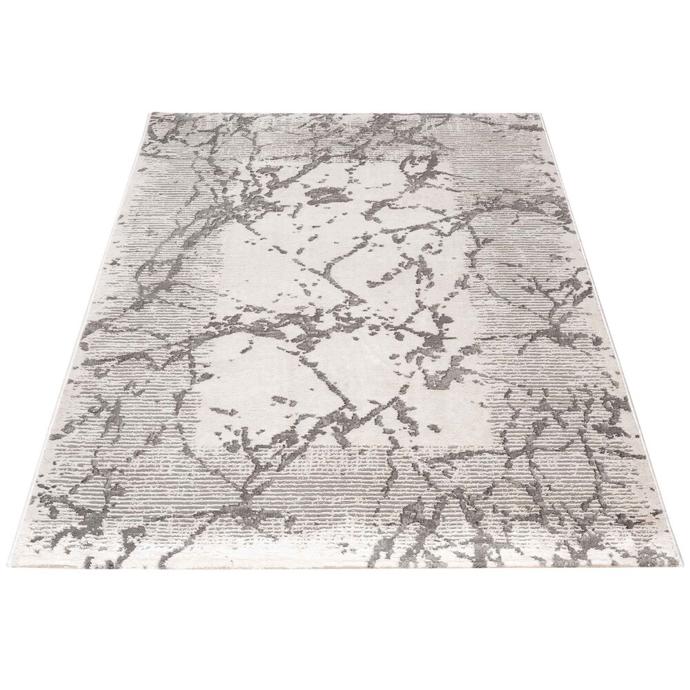 Teppich Tamara - Marmor Design Modern Kurzflor - Grau Teppich Tamara - Marmor Design Modern Kurzflor - Grau