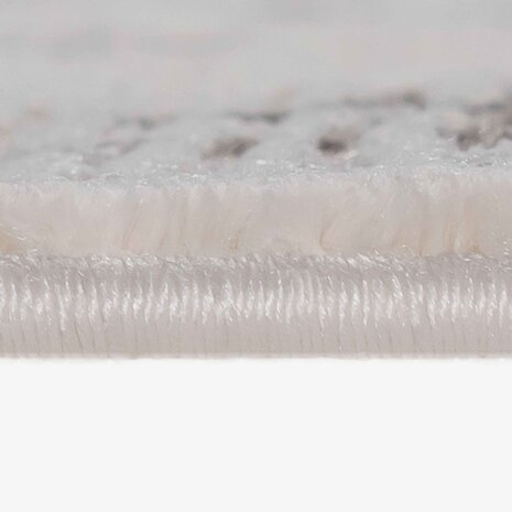 Teppich Tamara - Griechisches Motiv Modern Kurzflor - Grau