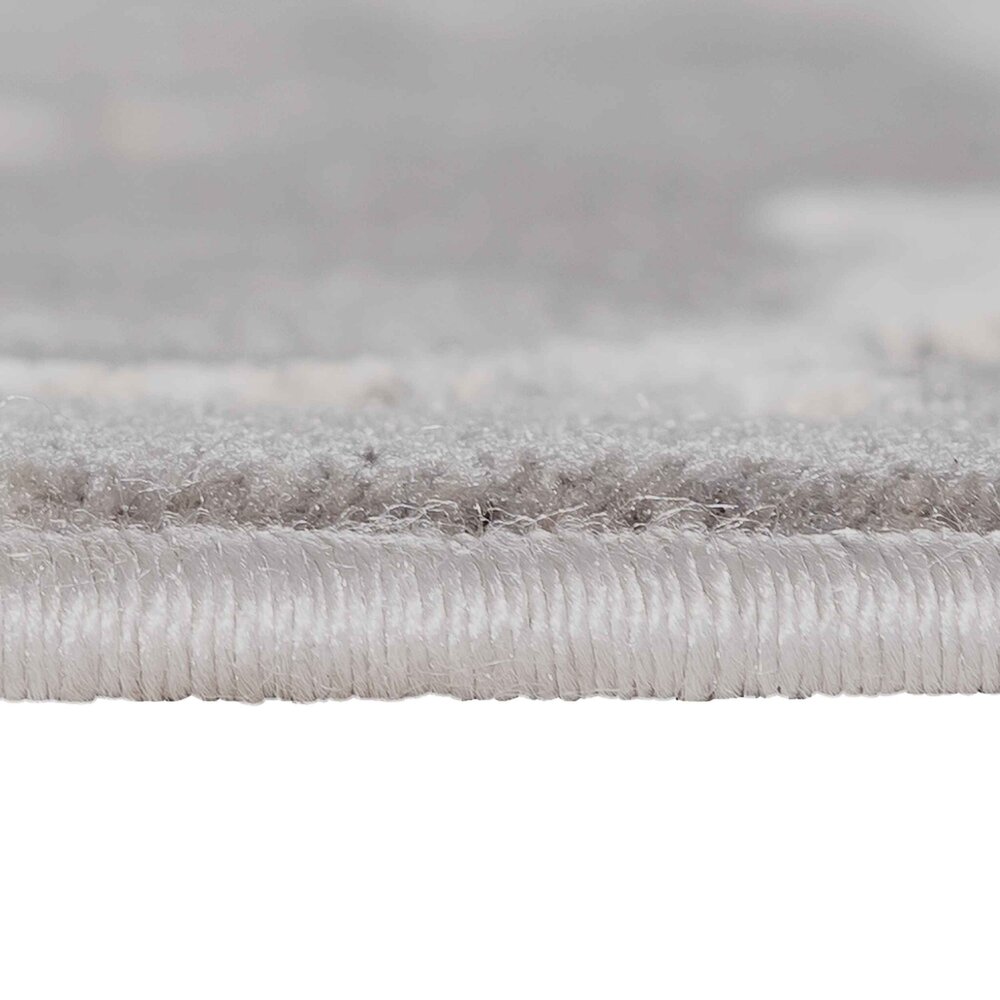 Teppich Tamara - Marmor Design Modern Kurzflor - Grau