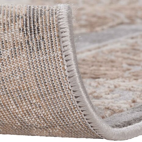 Teppich Tamara - Klassisches Design Modern Kurzflor - Grau