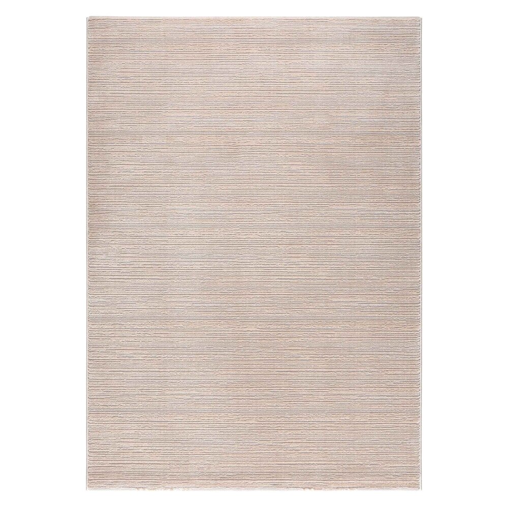 Eleganza Teppich - Gestreift Modern Kurzflor - Beige/Grau Eleganza Teppich - Gestreift Modern Kurzflor - Beige/Grau