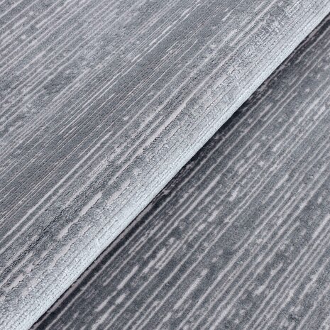 Eleganza Teppich - Gestreift Modern Kurzflor - DunkelGrau Eleganza Teppich - Gestreift Modern Kurzflor - DunkelGrau