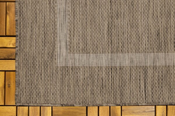 Capri Teppich In & Outdoor Braun Capri Teppich In & Outdoor Braun