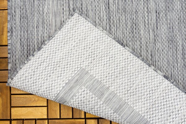 Capri Teppich In & Outdoor Grau Capri Teppich In & Outdoor Grau