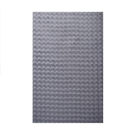 Felicia Hochflor Flauschiger Grau Teppich - 3d Design Felicia Hochflor Flauschiger Grau Teppich - 3d Design
