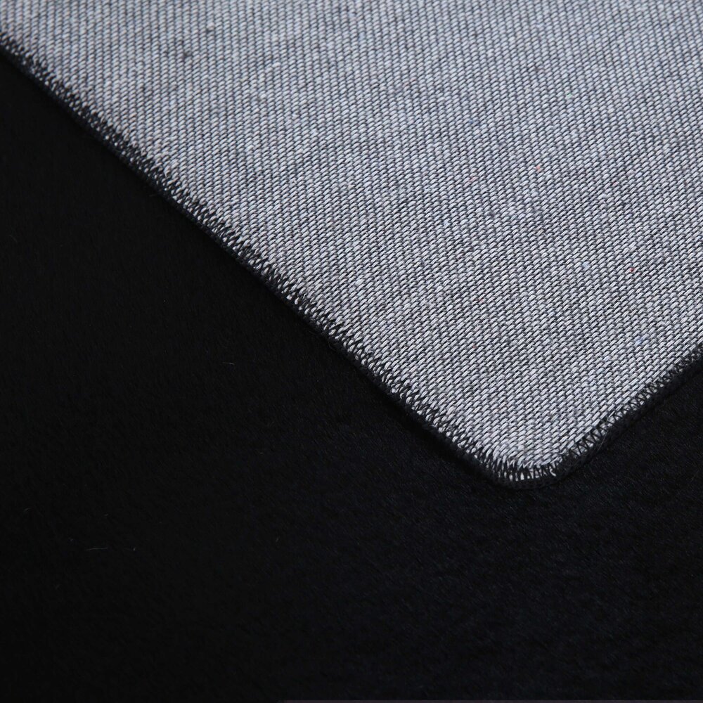 Teresa Hochflor Flauschiger Schwarz Teppich - Teresa Hochflor Flauschiger Schwarz Teppich -