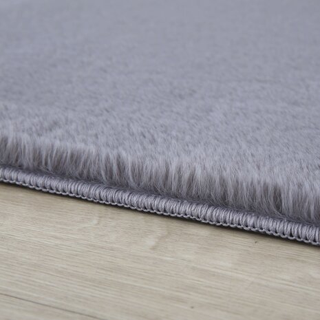 Teresa Hochflor Flauschiger Grau Teppich - Teresa Hochflor Flauschiger Grau Teppich -
