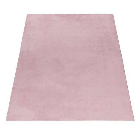 Teresa Hochflor Flauschiger Rosa Teppich - Teresa Hochflor Flauschiger Rosa Teppich -