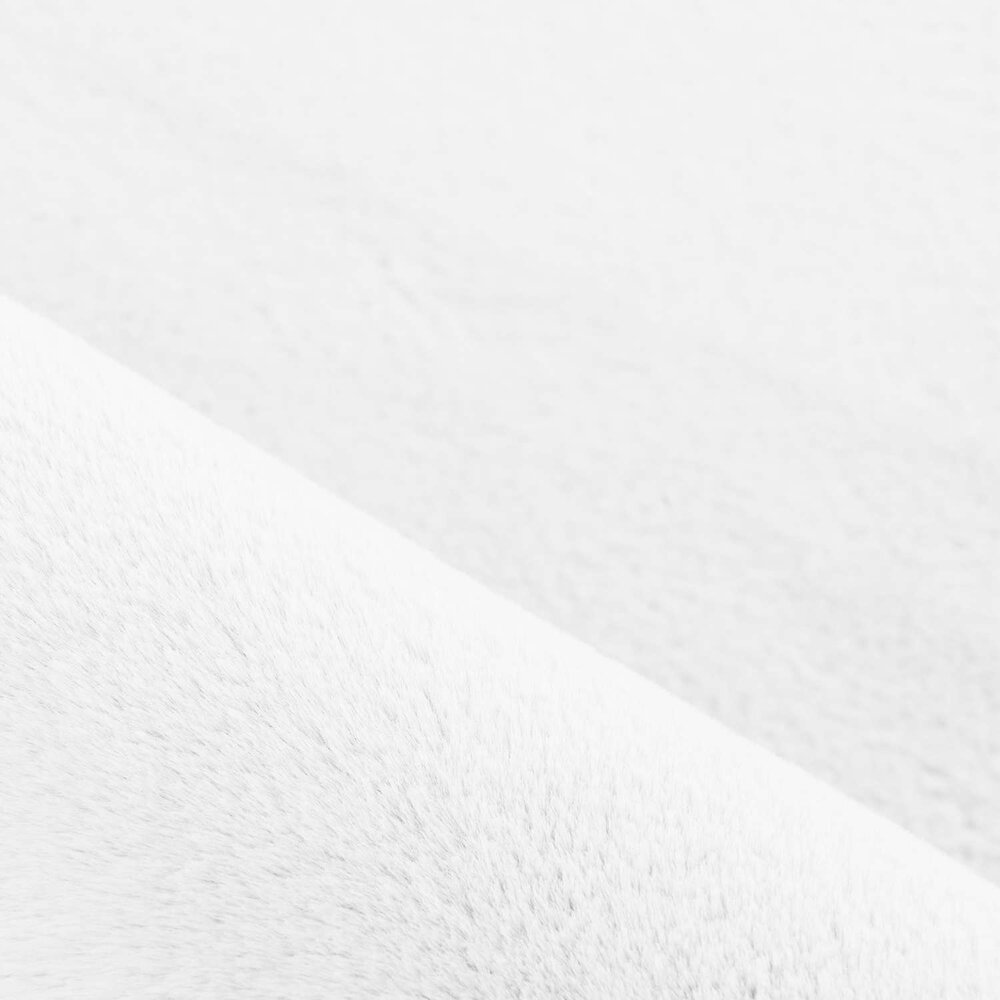 Teresa Hochflor Flauschiger Weiß Teppich - Teresa Hochflor Flauschiger Weiß Teppich -