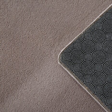 Alberta Kurzflor Flauschiger Beige Teppich - Alberta Kurzflor Flauschiger Beige Teppich -