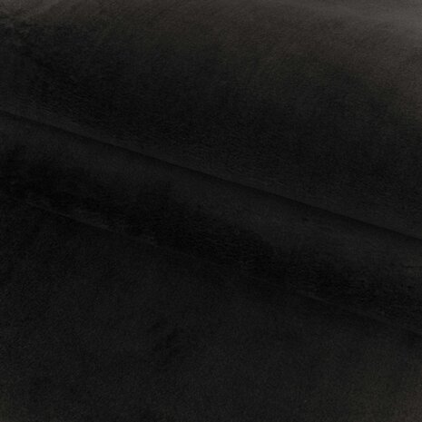 Alberta Kurzflor Flauschiger Schwarz Teppich - Alberta Kurzflor Flauschiger Schwarz Teppich -
