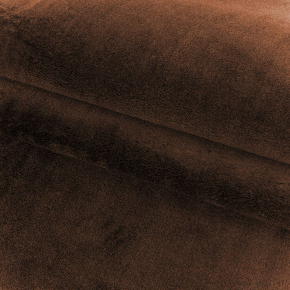 Alberta Kurzflor Flauschiger Braun Teppich - Alberta Kurzflor Flauschiger Braun Teppich -