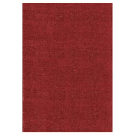 Alberta Kurzflor Flauschiger Rot Teppich - Alberta Kurzflor Flauschiger Rot Teppich -
