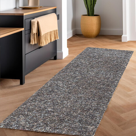 Hochflor-Läufer - Lorium Taupe - Grau - Beige Hochflor-Läufer - Lorium Taupe - Grau - Beige