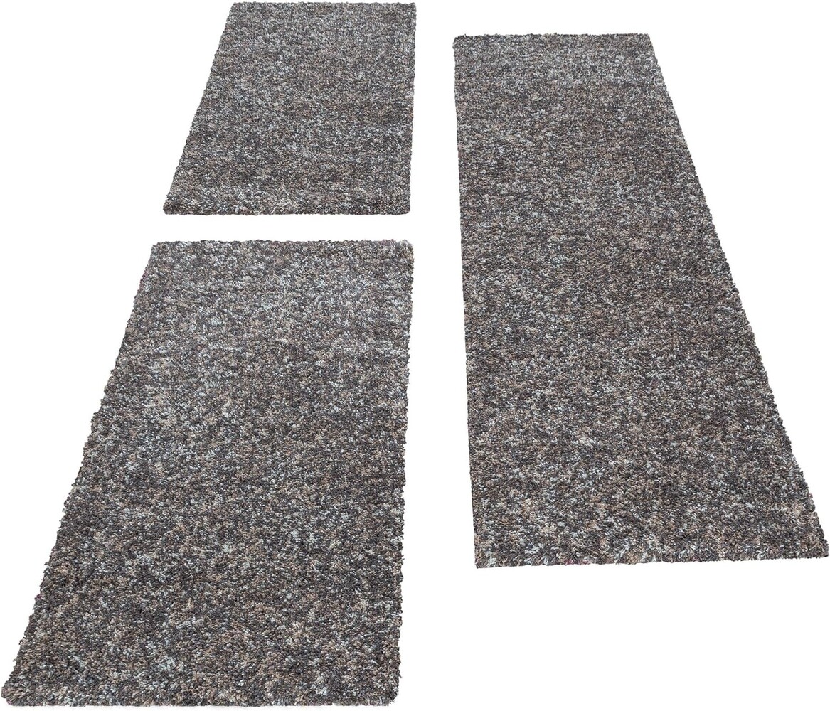 Hochflor-Läufer - Lorium Taupe - Grau - Beige Hochflor-Läufer - Lorium Taupe - Grau - Beige