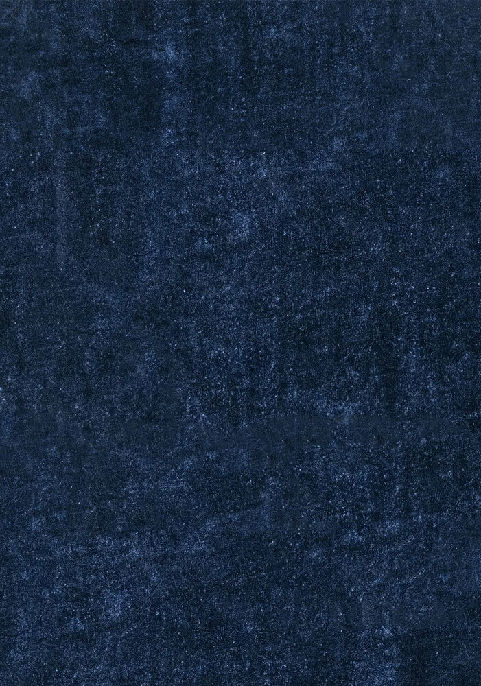 Waschbarer Teppich - Solid Dunkelblau Waschbarer Teppich - Solid Dunkelblau