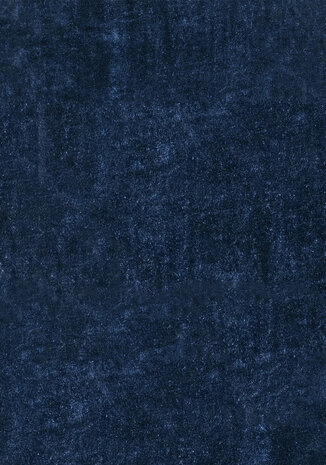 Waschbarer Teppich - Solid Dunkelblau Waschbarer Teppich - Solid Dunkelblau