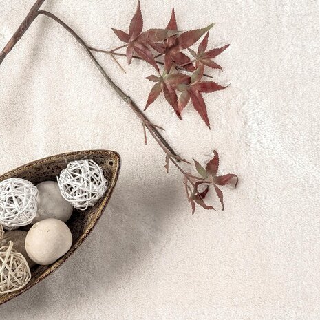 Waschbarer Teppich - Solid Weiß Waschbarer Teppich - Solid Weiß