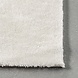 Waschbarer Teppich - Solid Weiß Waschbarer Teppich - Solid Weiß
