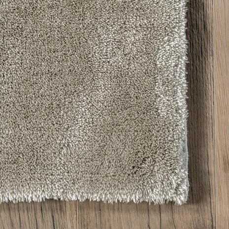 Waschbarer Teppich - Solid Beige Waschbarer Teppich - Solid Beige