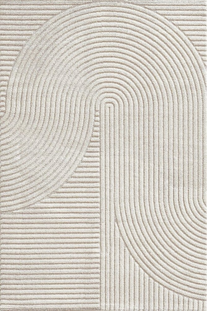 Modern Teppich - Eliora Japandi Creme Modern Teppich - Eliora Japandi Creme