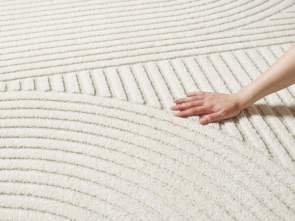 Modern Teppich - Eliora Japandi Creme Modern Teppich - Eliora Japandi Creme