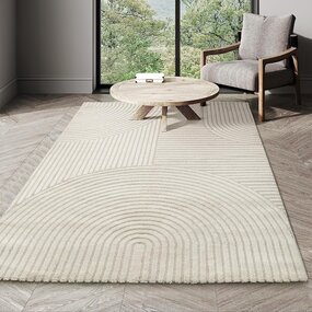 Modern Teppich - Eliora Japandi Creme Modern Teppich - Eliora Japandi Creme