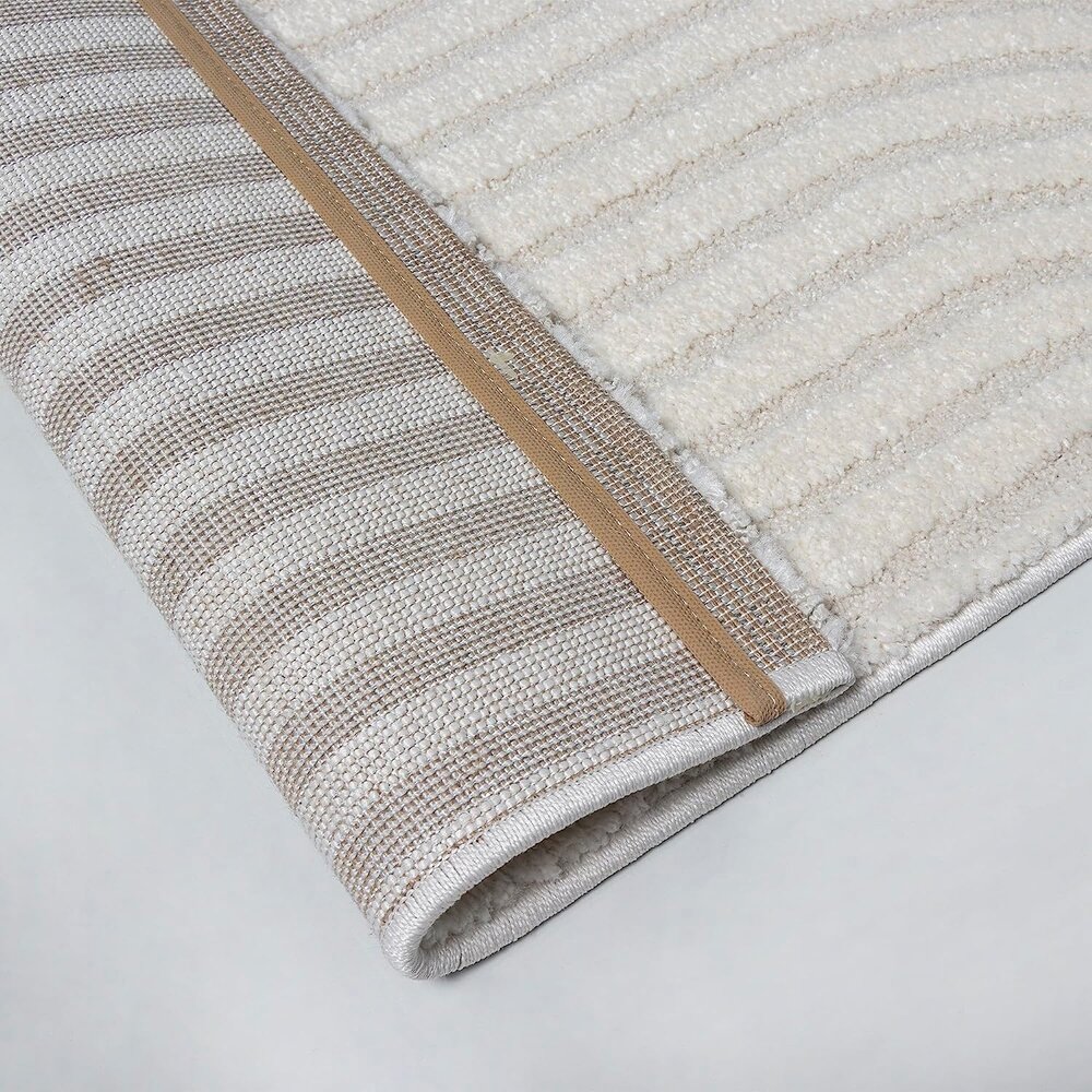 Modern Teppich - Eliora Japandi Creme Modern Teppich - Eliora Japandi Creme