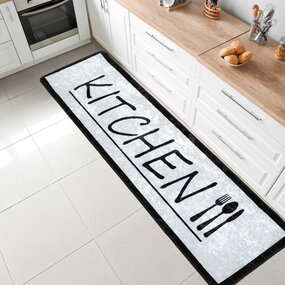 Küche 60X180 Cm Küche Läufer - HellGrau - Waschbar Küche 60X180 Cm Küche Läufer - HellGrau - Waschbar
