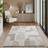 Modern Teppich - Eliora Geometric Japandi Creme/grau Modern Teppich - Eliora Geometric Japandi Creme/grau