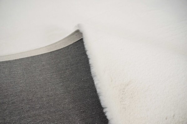 Flauschiger Teppich - Einfarbig Hochflor Superweich - Creme Flauschiger Teppich - Einfarbig Hochflor Superweich - Creme