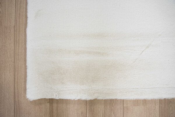 Flauschiger Teppich - Einfarbig Hochflor Superweich - Creme Flauschiger Teppich - Einfarbig Hochflor Superweich - Creme