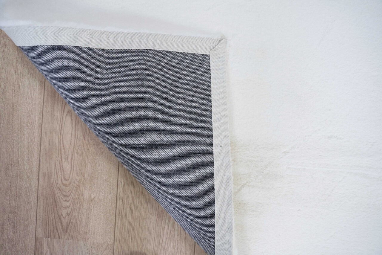 Flauschiger Teppich - Einfarbig Hochflor Superweich - Creme Flauschiger Teppich - Einfarbig Hochflor Superweich - Creme