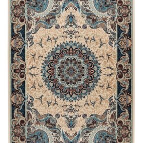 Darius Teppich - Medaillon Oriental Klassisch Persisch Design - Creme Darius Teppich - Medaillon Oriental Klassisch Persisch Design - Creme