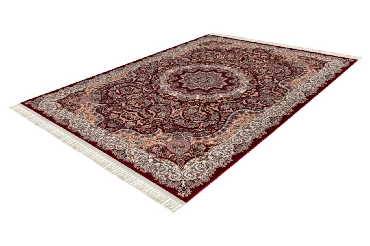 Darius Teppich - Medaillon Oriental Klassisch Persisch Design - Rot Darius Teppich - Medaillon Oriental Klassisch Persisch Design - Rot