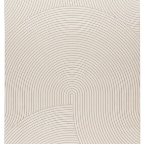 Claire Teppich - Japandi Style Half Circles Modern - Creme Claire Teppich - Japandi Style Half Circles Modern - Creme