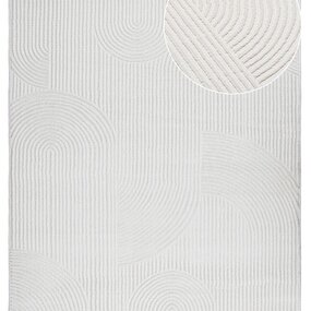 Nara Modern Teppich im japanischen Stil - Creme Nara Modern Teppich im japanischen Stil - Creme