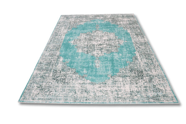 Burano-Teppich - Medaillon Vintage - Mintgrün Burano-Teppich - Medaillon Vintage - Mintgrün