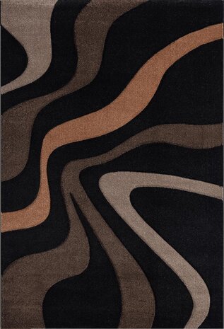 Kristal Modern Braun / Terra Teppich Kristal Modern Braun / Terra Teppich