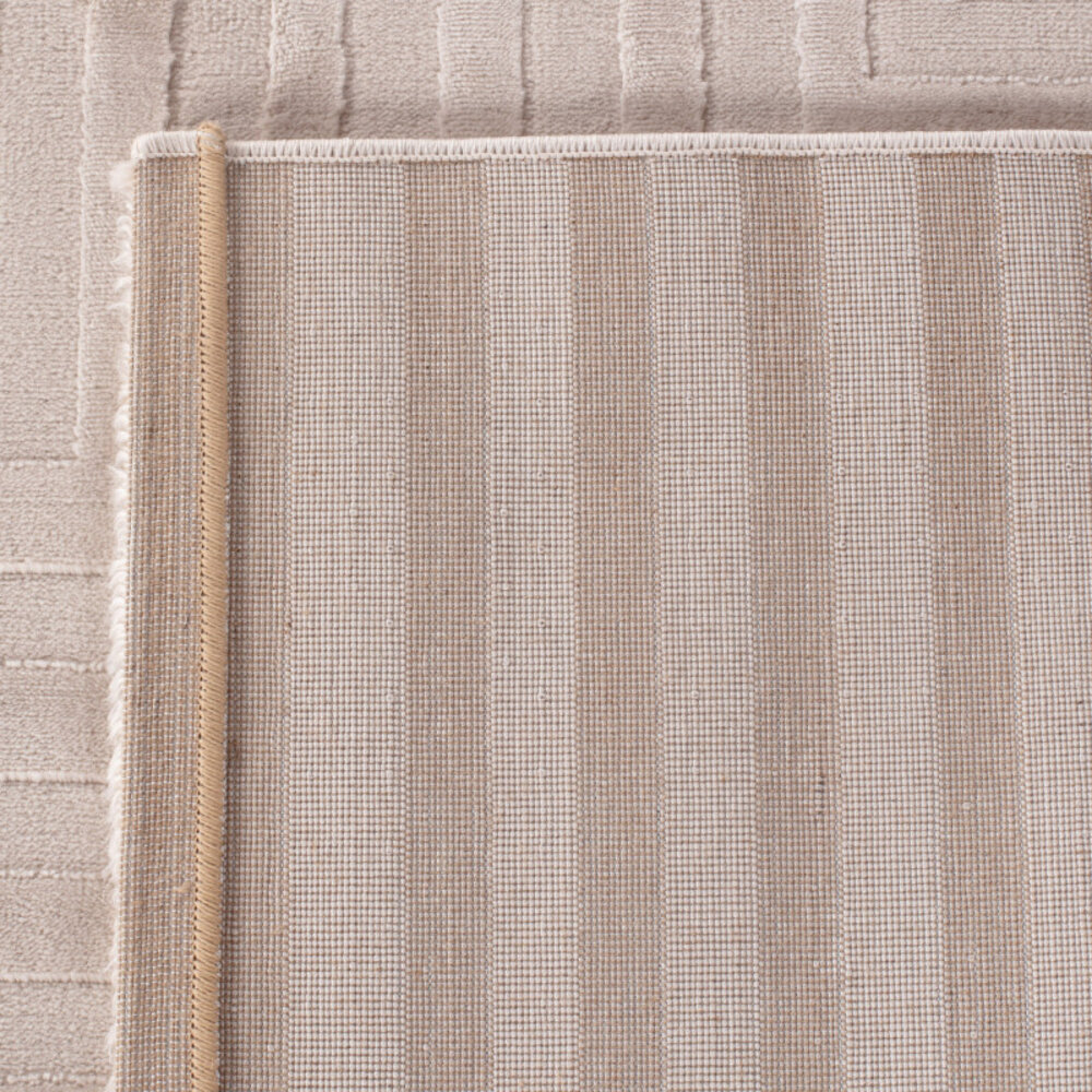Teppich Cara - Labyrinth Modern Japandi - Beige