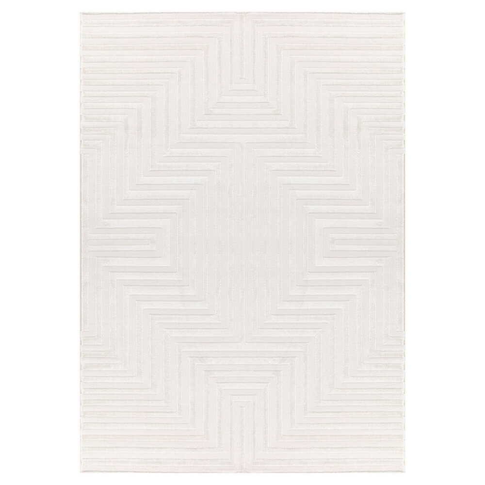 Cara teppich - Labyrinth Modern Japandi - Creme Cara teppich - Labyrinth Modern Japandi - Creme