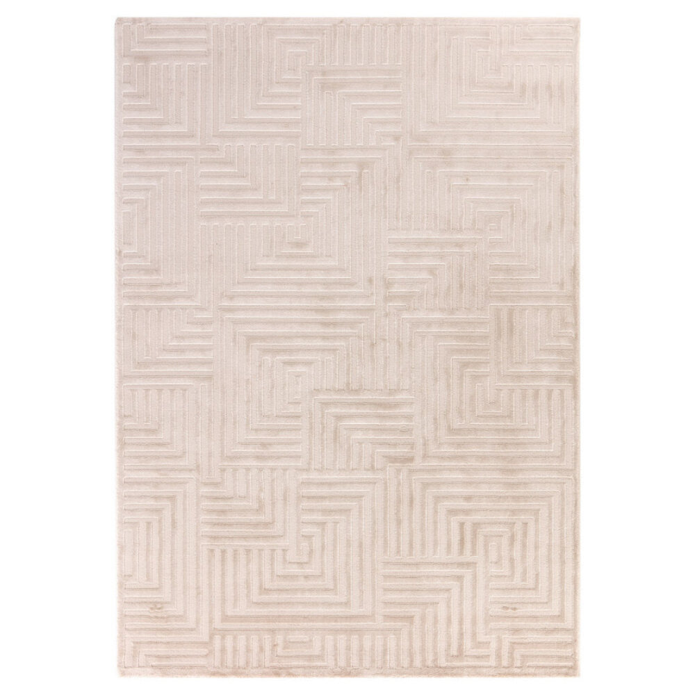 Teppich Cara - Cubico Modern Japandi - Beige Teppich Cara - Cubico Modern Japandi - Beige