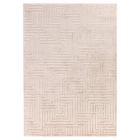 Teppich Cara - Cubico Modern Japandi - Beige Teppich Cara - Cubico Modern Japandi - Beige